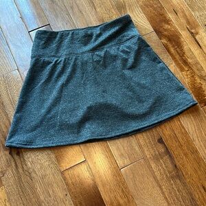 Gray Active Skirt